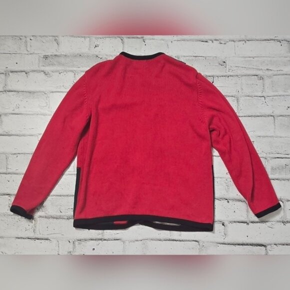 Vintage Tabi International Knitted Holiday Collection Christmas Cardigan - Picture 7 of 9